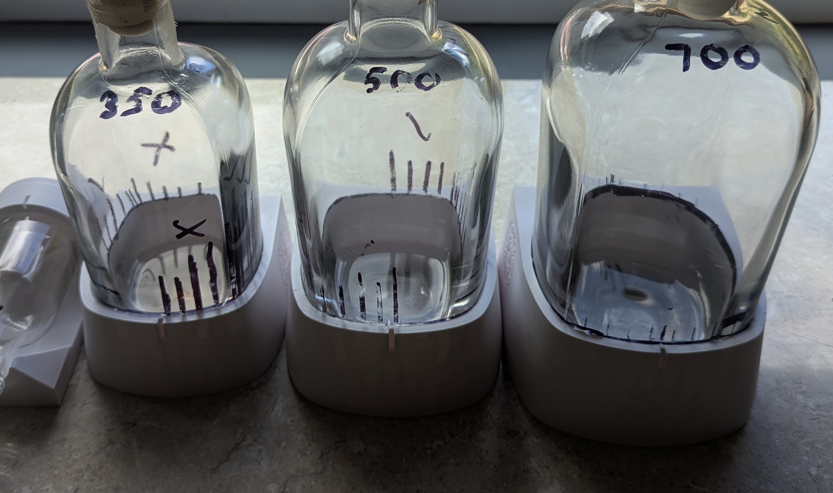 3D printed bottle holders